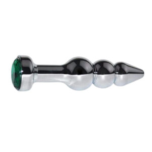 Plug anal torsade avec bijou