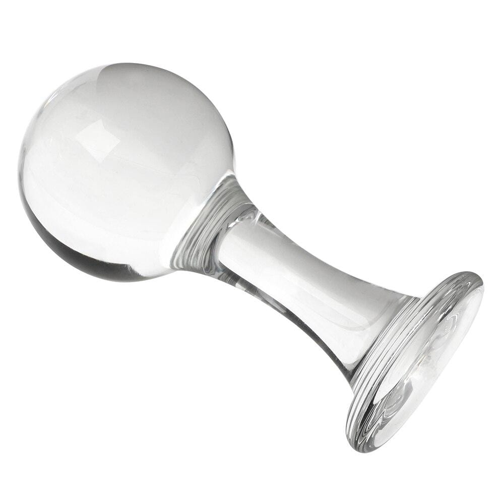 Plug anal XXL boule en verre