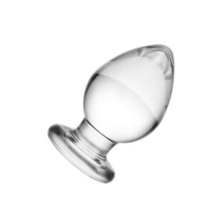 Plug anal grande taille en verre