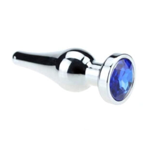 Plug anal pointe avec bijou