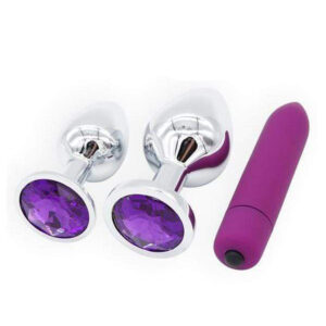 Set de 2 plugs anaux originaux