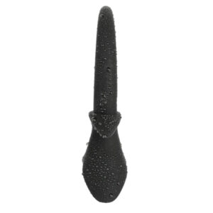 Plug anal XXL queue de chien noir